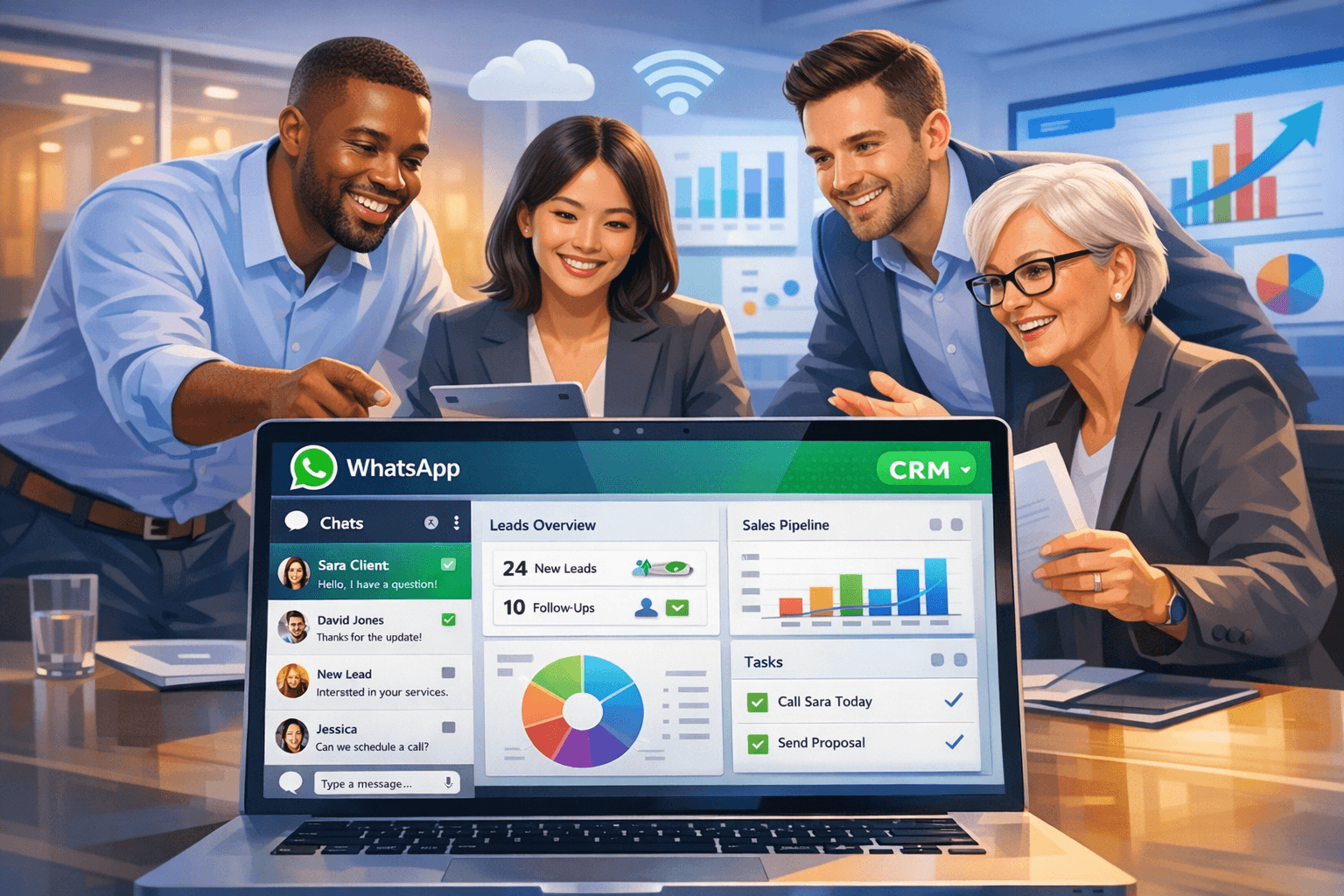 CRM Integrations: WhatsApp Integration Guide | HelloGrowthCR