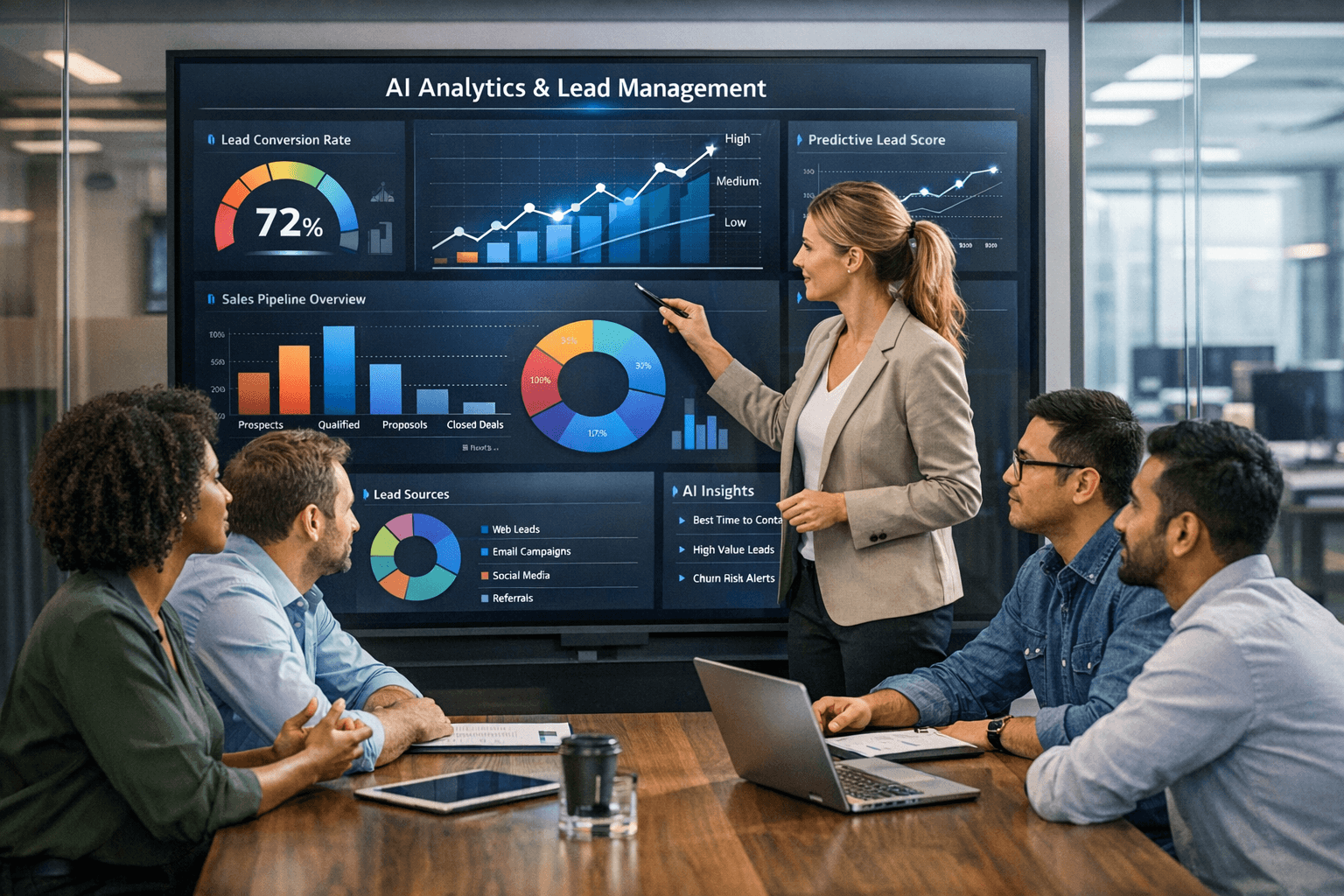 Enhancing Lead Management with AI-Powered CRM Solutions