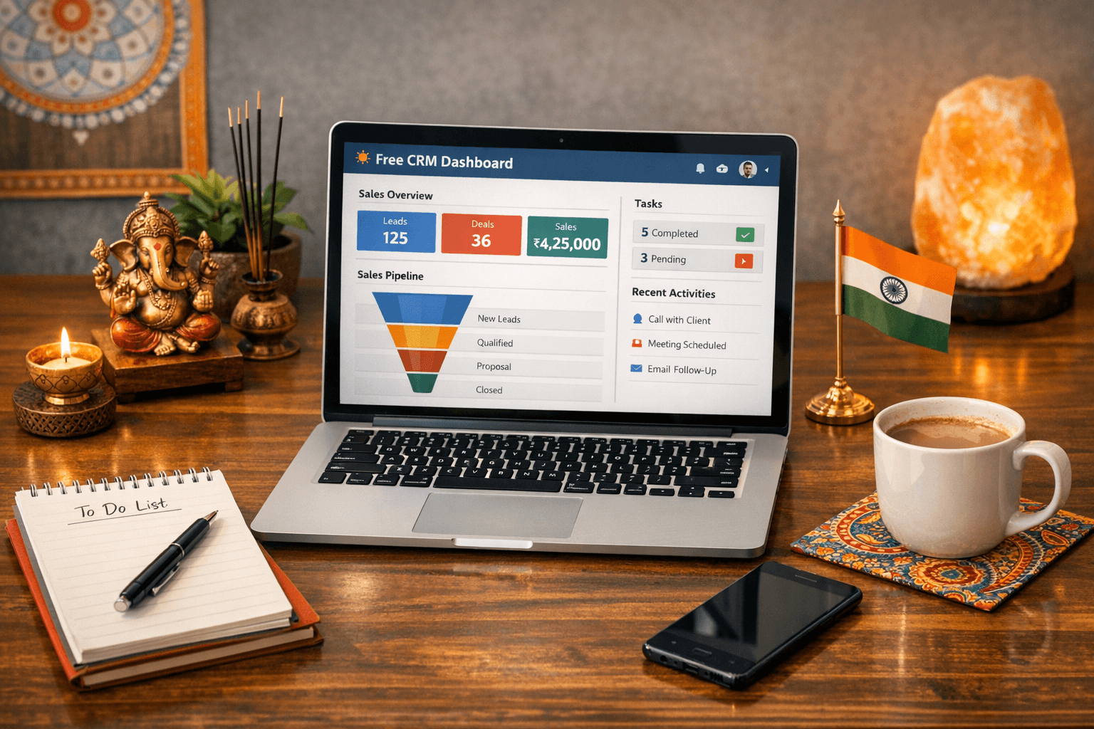 Free CRM for Small Business India — What You Actually Get on a Free Plan