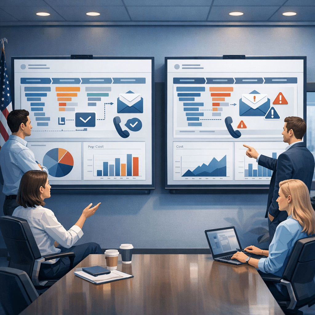HelloGrowthCRM vs HubSpot for US Mid-Market Sales Teams: Pipeline Governance, CAN-SPAM/TCPA Workflows, and Total Cost (United States)