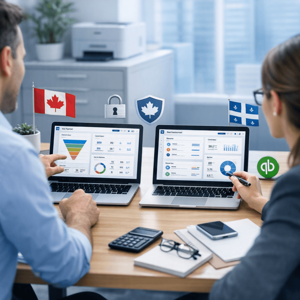 HelloGrowthCRM vs Pipedrive for Canadian SMBs: CASL, PIPEDA, Quebec Law 25 and QuickBooks Online Compared (Canada)