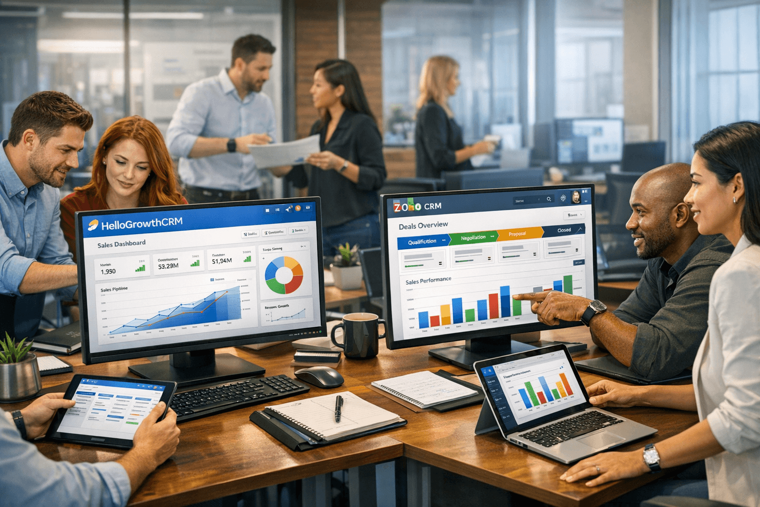 HelloGrowthCRM vs Zoho CRM: Which Is Better for Growing Sales Teams in 2026?