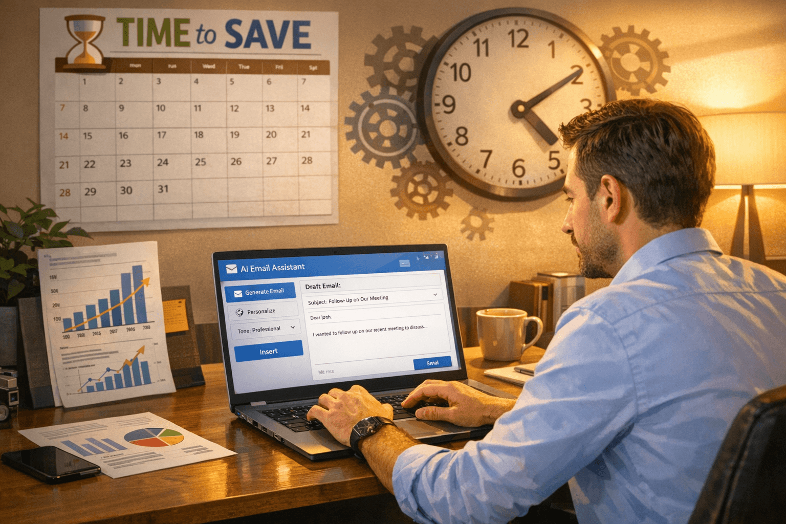 How AI Email Drafting Saves Sales Reps 10 Hours Per Week