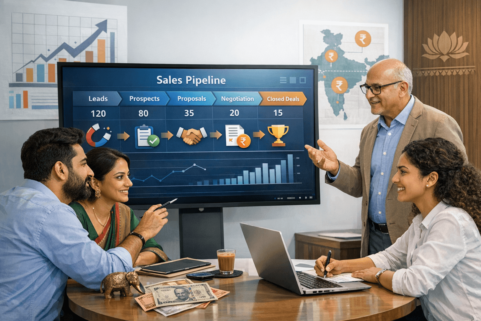 How to Build a Sales Pipeline for Indian SMBs — Step-by-Step Guide
