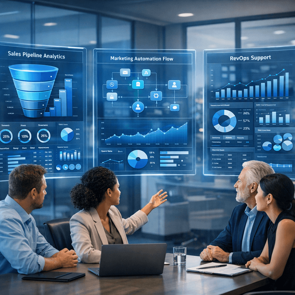 HubSpot vs ActiveCampaign vs HelloGrowthCRM: Which CRM Fits B2B Teams That Need Managed RevOps?