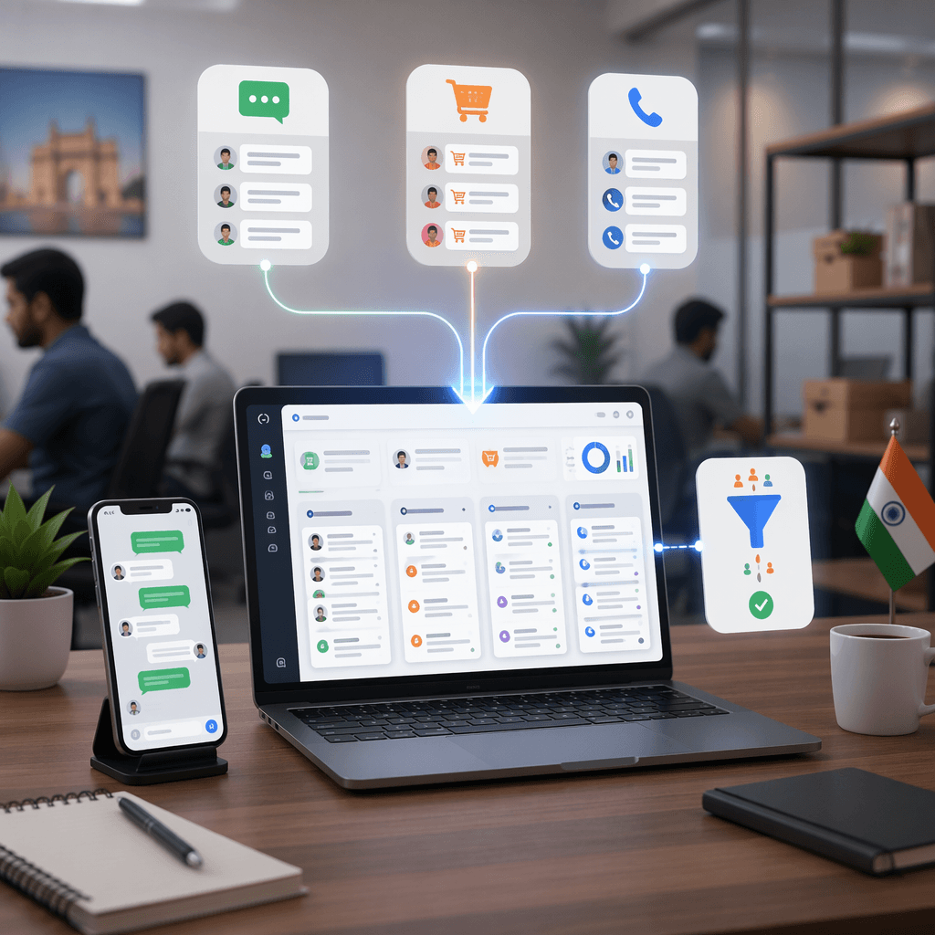 Routing IndiaMART, JustDial, and WhatsApp Leads into One CRM Pipeline for Indian SMEs (DPDPA‑Ready Playbook) (India)