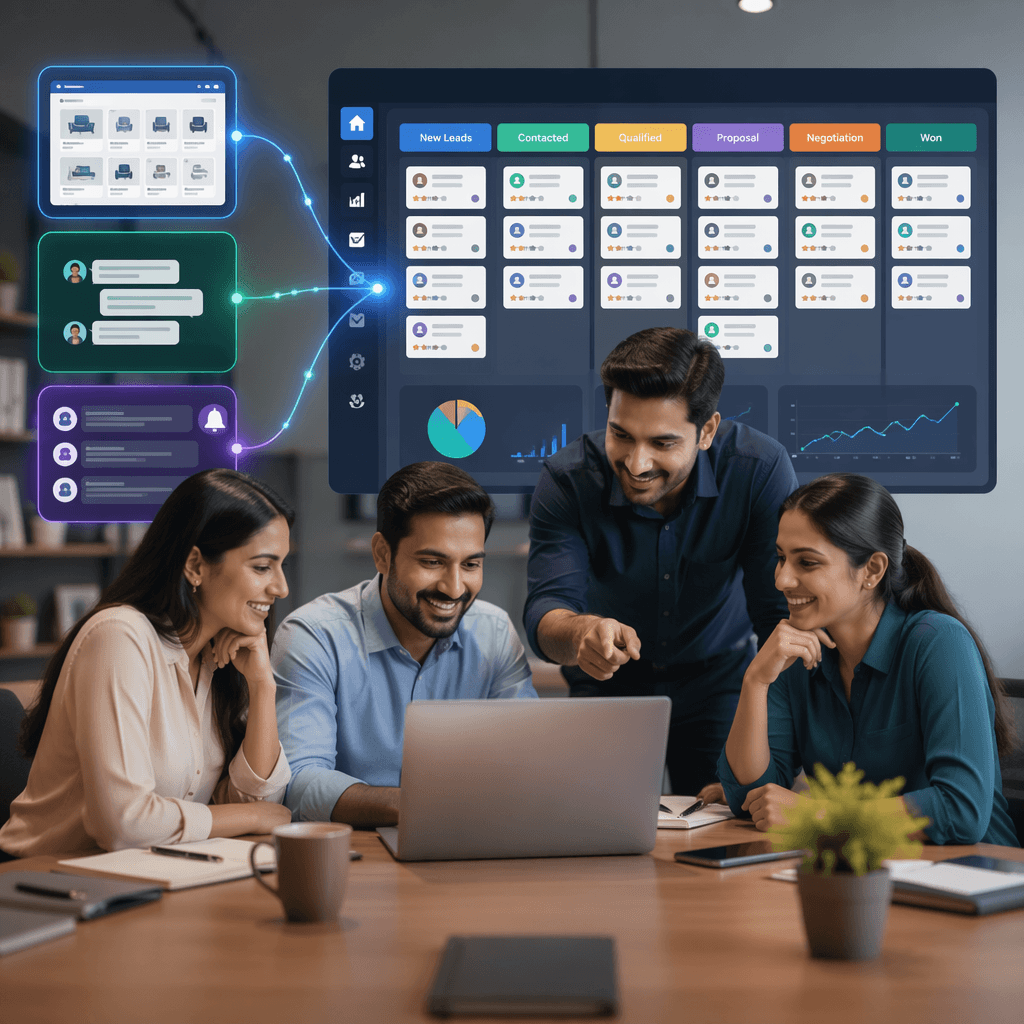 Managing IndiaMART, TradeIndia, and WhatsApp Leads in One CRM: A Practical Playbook for Indian SME Sales Teams