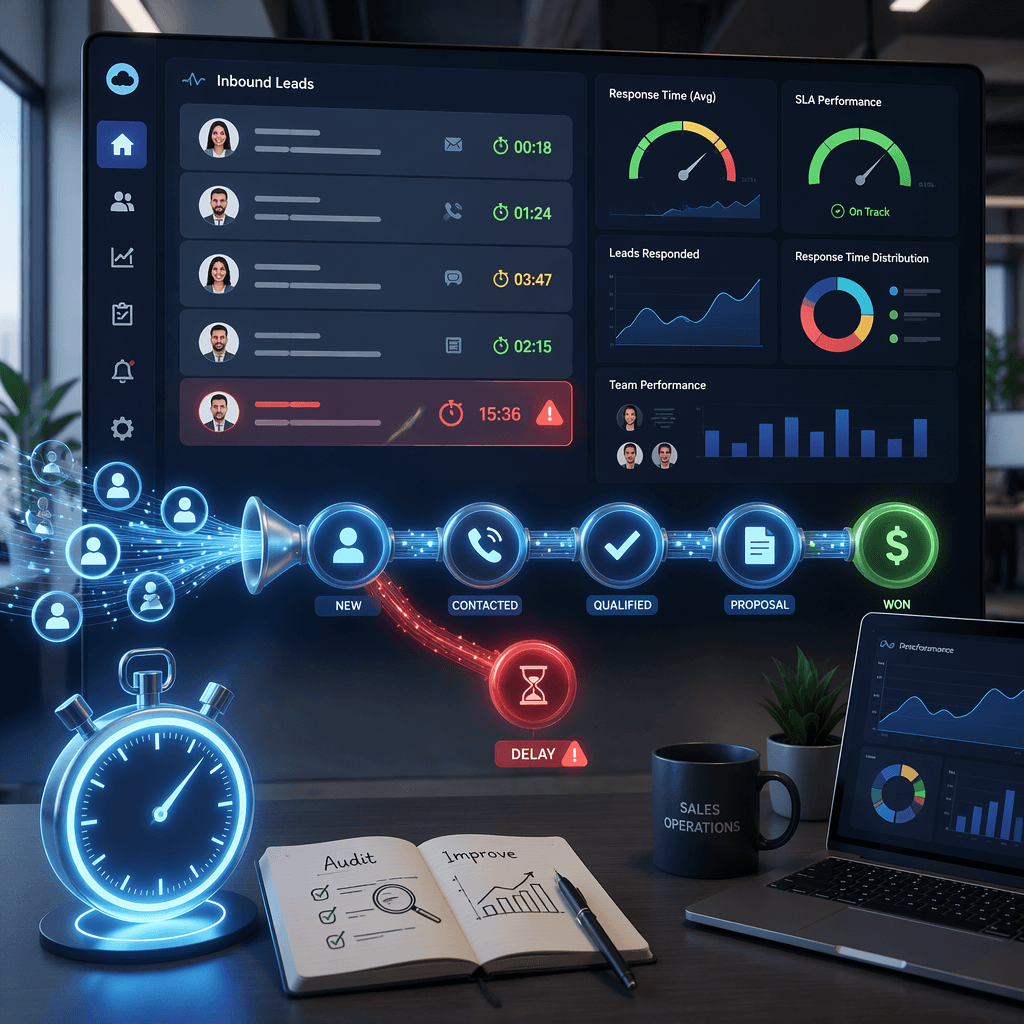 Speed-to-Lead Audit Tool: Measure and Fix Slow Inbound Response Times with HelloGrowthCRM