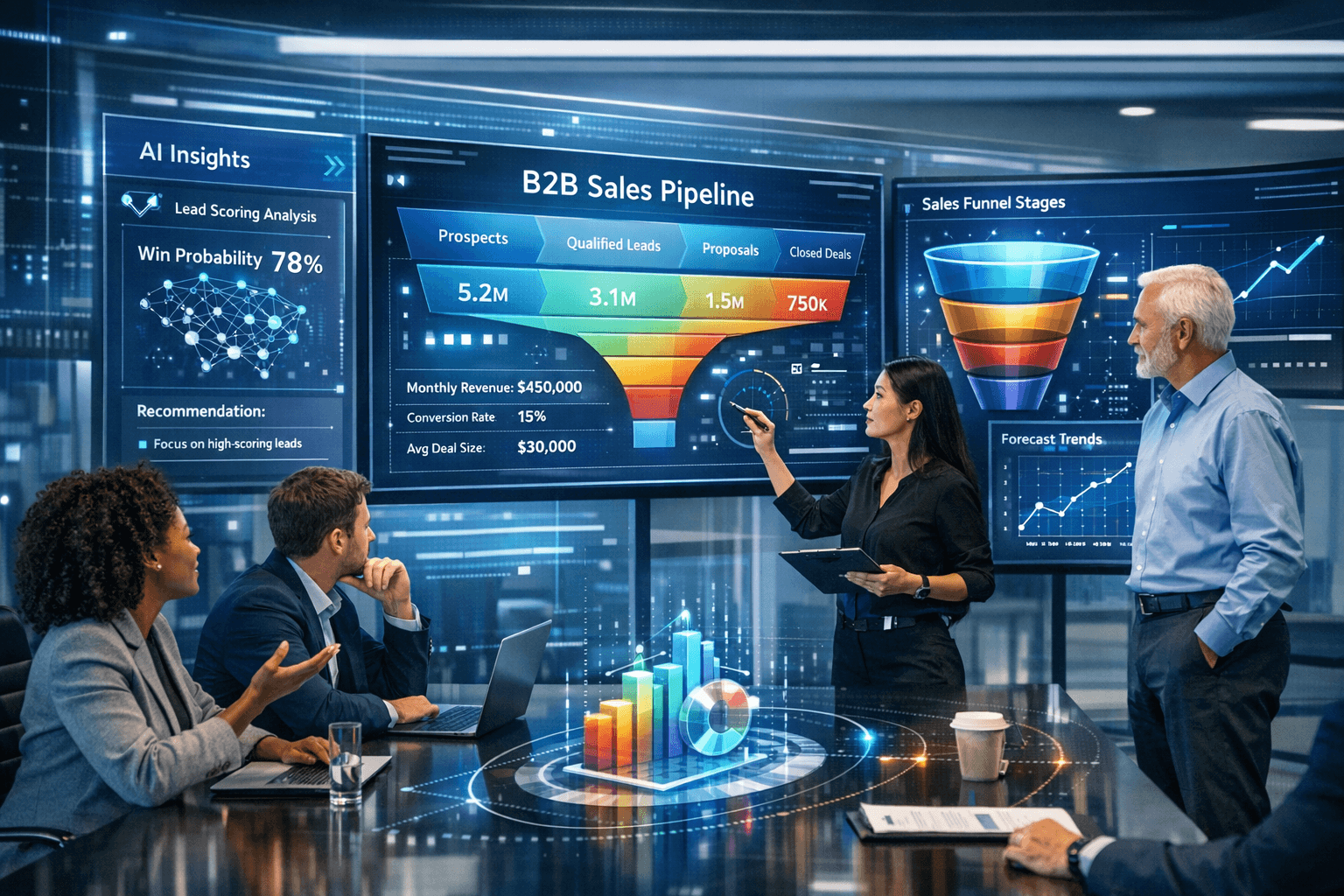 Transforming Your B2B Sales Pipeline with AI-Powered CRM Insights