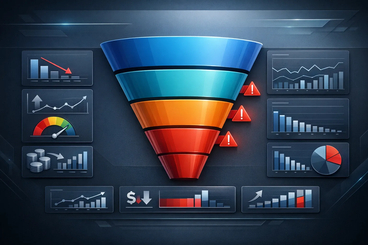 Funnel Leakage Analysis — Funnel leakage analysis preview