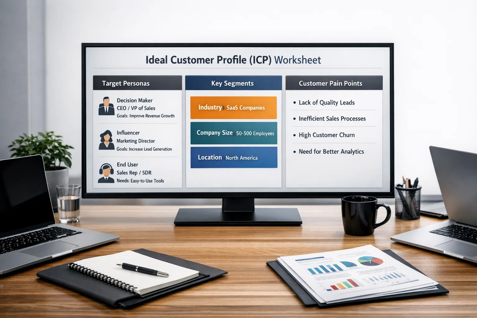Ideal Customer Profile (ICP) Worksheet — GTM workspace preview