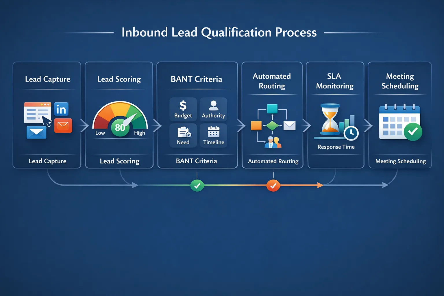 Inbound Lead Qualification Workflow — Inbound qualification flow preview