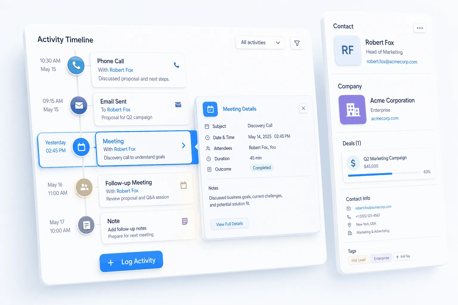 Custom Fields Builder — Customization | HelloGrowthCRM