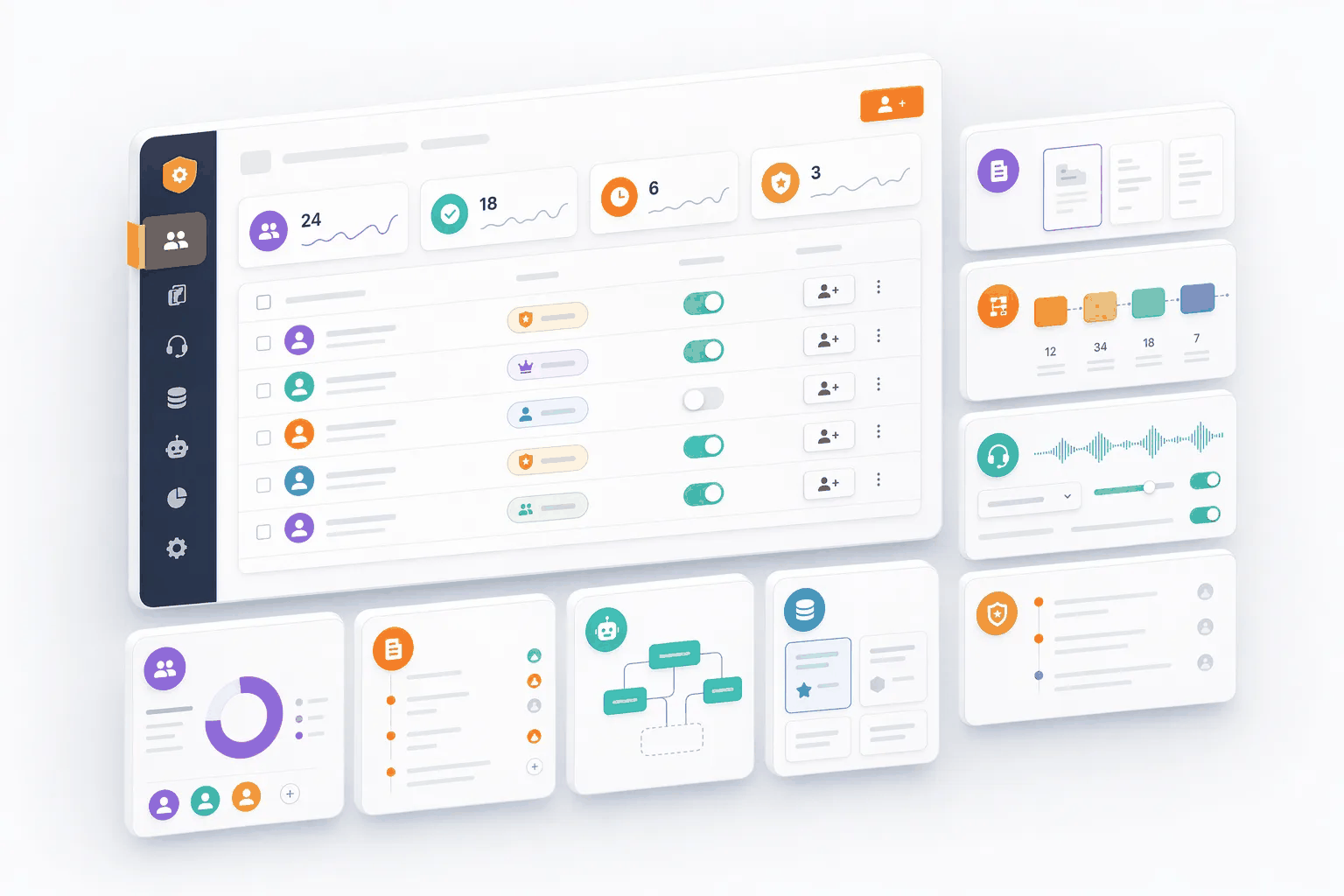 Settings & Admin — CRM Features | HelloGrowthCRM